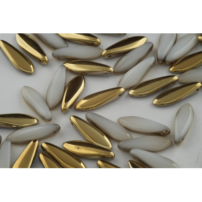 Koralky jazýčky č. 2398 (15x5 mm)