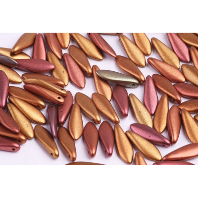 Koralky jazýčky č. 81 (16x5 mm)