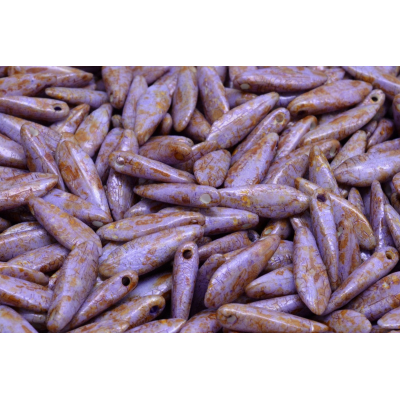 Koralky - jazýčky č. 1744 (16x5 mm)