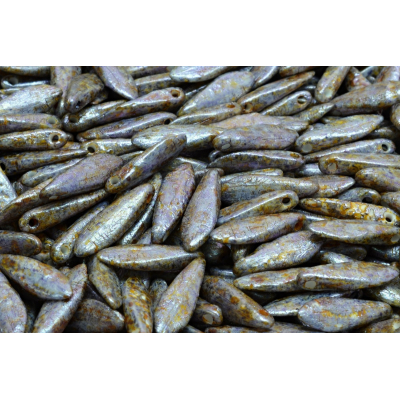 Koralky - jazýčky č. 1745 (16x5 mm)