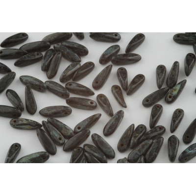 Výprodej Koralky - jazýčky č. 3479 (10x3 mm)