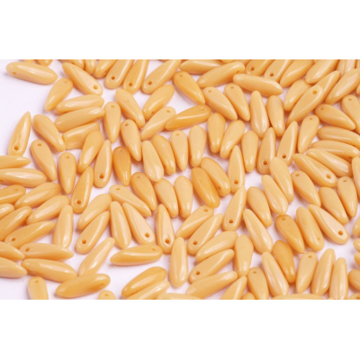 Koralky - jazýčky č. 63 (11x3 mm)