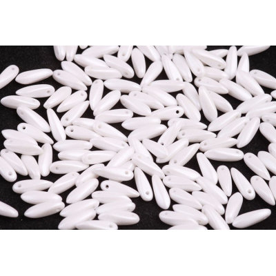 Koralky - jazýčky č. 375 (11x3 mm)