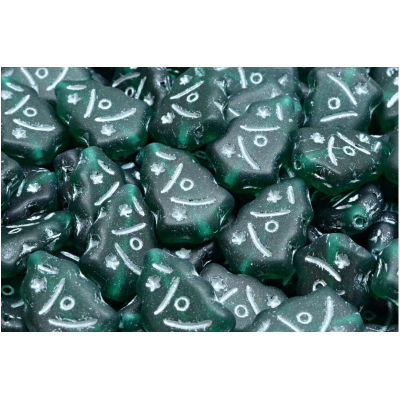 Korálky Vánoční stromeček 2248 (17x12 mm)