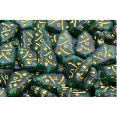 Korálky Vánoční stromeček 2249 (17x12 mm)