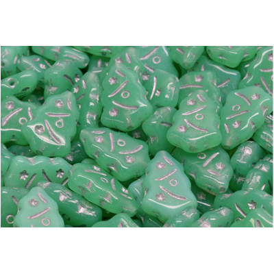 Korálky Vánoční stromeček 2256 (17x12 mm)