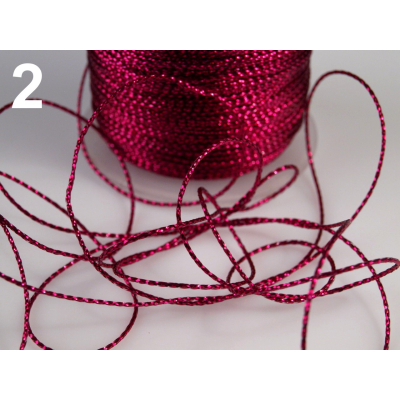Šňůra s lurexem č. 2 (0,8mm)