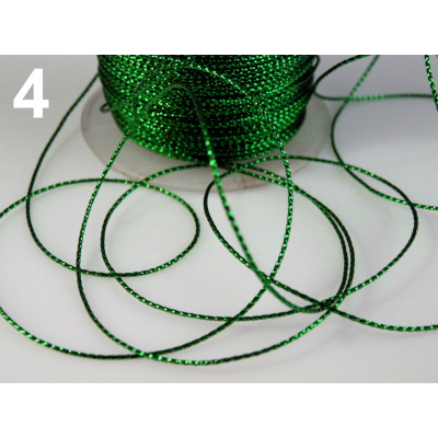 Šňůra s lurexem č. 4 (0,8mm)