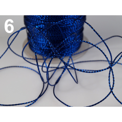 Šňůra s lurexem č. 6 (0,8mm)