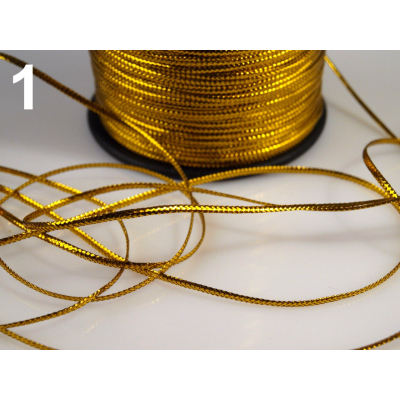 Šňůra s lurexem č. 8 (0,8mm)