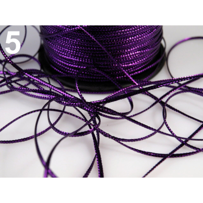 Šňůra s lurexem č. 12 (0,8mm)