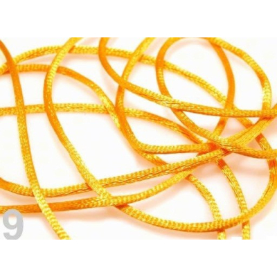 Šňůrka saténová č.9 (2mm)