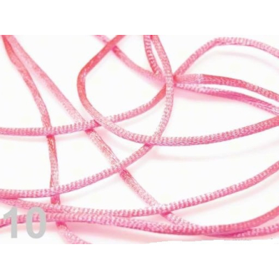 Šňůrka saténová č.10 (2mm)