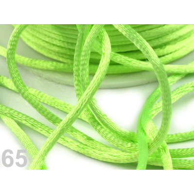 Šňůrka saténová č.65 (2mm)