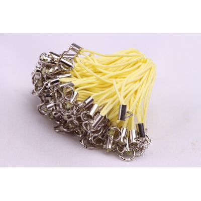 Šňůrka na mobil žlutá č. 13