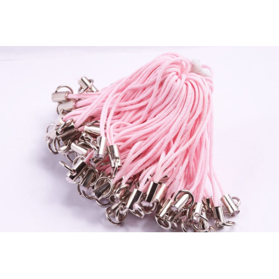 Šňůrka na mobil růžová č. 16