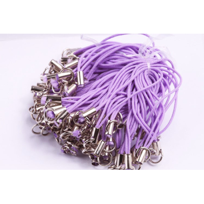 Šňůrka na mobil fialová č. 19