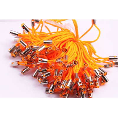 Šňůrka na mobil bez kroužku oranžová č. 3