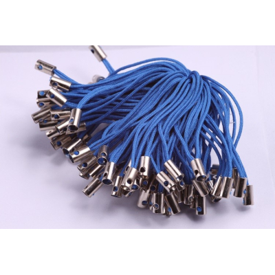 Šňůrka na mobil bez kroužku tm. modrá č. 8