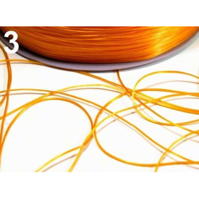 Pruženka plochá oranžová (5 m)