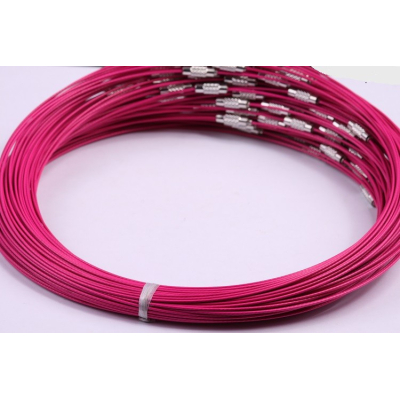 Obruč 11 tmavě růžová