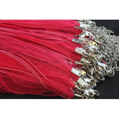 Šňůrka na krk s šifonem č. 27