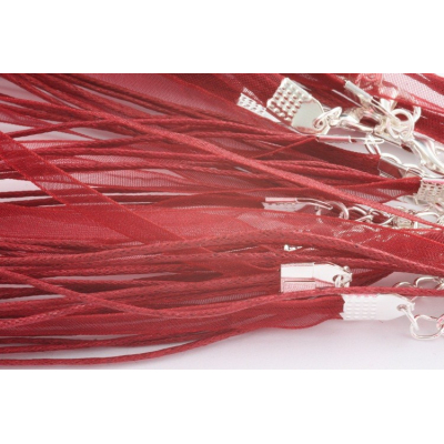 Šňůrka na krk s šifonem č. 38