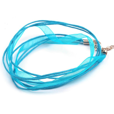 Šňůrka na krk s šifonem č. 39