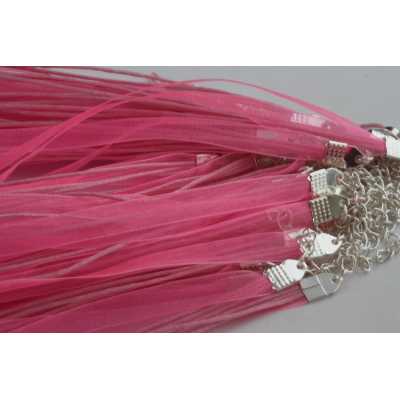 Šňůrka na krk s šifonem č. 43