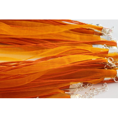 Šňůrka na krk s šifonem č. 44