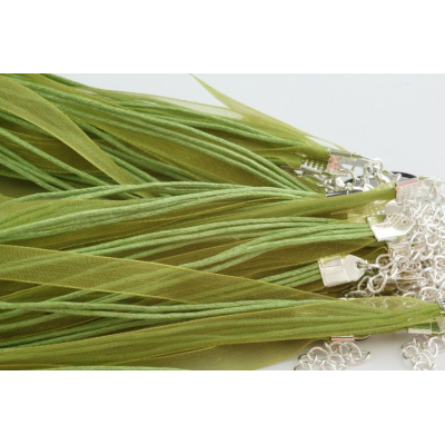 Šňůrka na krk s šifonem č. 46