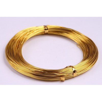 Alu drát zlatý (0,8 mm)