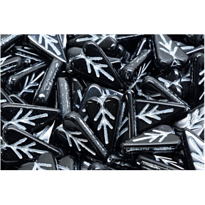 Lístek ve tvaru srdce č.3511 (16x11mm)