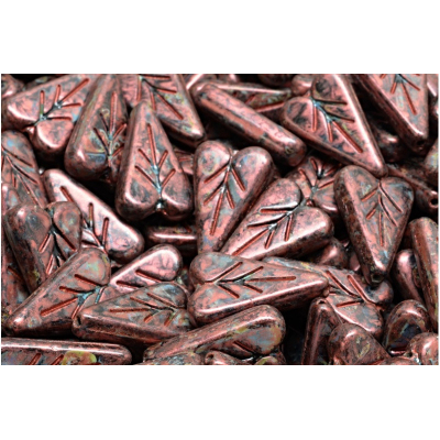 Lístek ve tvaru srdce č.3515 (16x11mm)