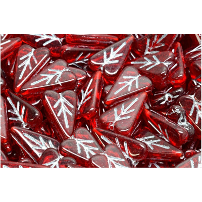 Lístek ve tvaru srdce č.3529 (16x11mm)