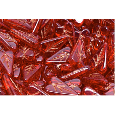 Lístek ve tvaru srdce č.3531 (16x11mm)