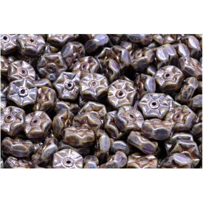 Koralky Plastve č.43 (3x8mm)