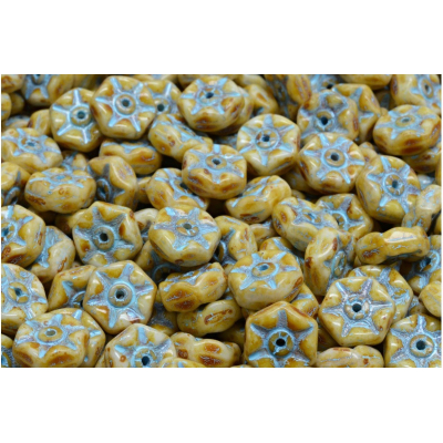 Koralky Plastve č.44 (3x8mm)