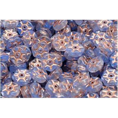 Koralky Plastve č.61 (3x8mm)