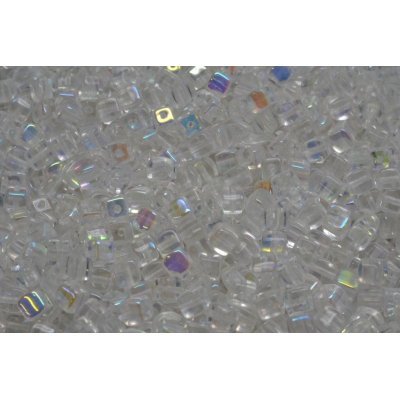 Korálky cube č. 2 (4x4mm)