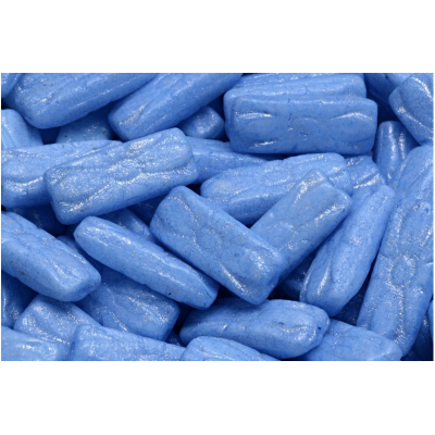 Obdélníkové květinové korálky 3629 (20x8 mm)