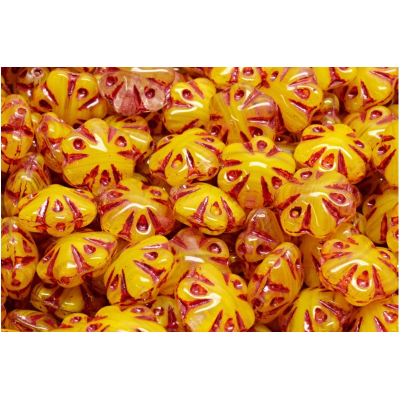 Korálky kytka 3735 (11x11mm)