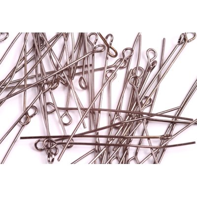 Ketlovací jehla 30mm rodium