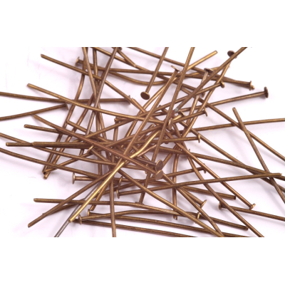 Ketlovací nýt 40mm staromosaz