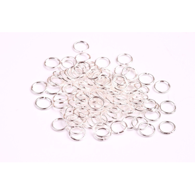 Spojovací kroužky stříbrné 3 mm