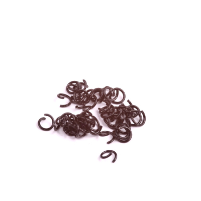 Spojovací kroužky černé 6 mm