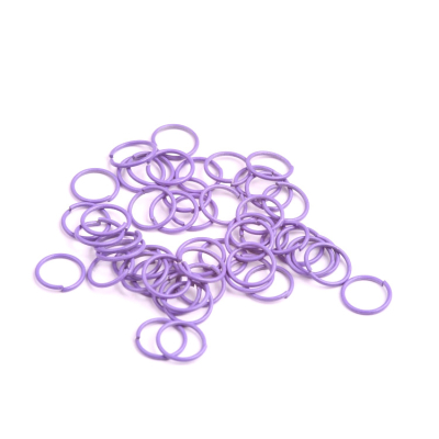 Spojovací kroužky fialové 8 mm