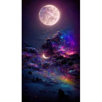 Diamantové malování - Vesmírná mlhovina č. 939