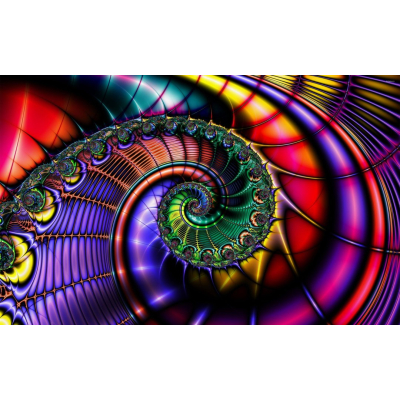 Diamantové malování - Barevná spirála č. 1002