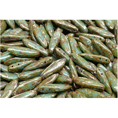 Dvoudírkové jazýčky 5x16mm - č.61